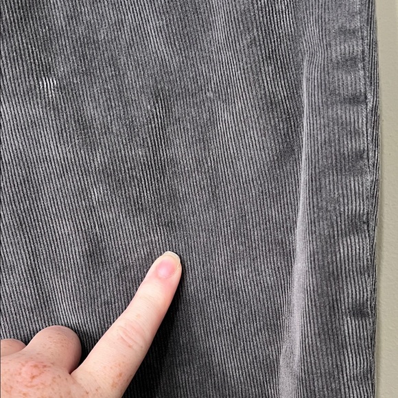 J. Crew Vintage Straight Grey Corduroy Pants Womens 27 - Picture 3 of 8